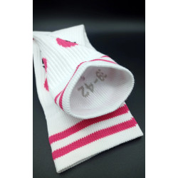 Sk8erboy Chaussettes blanches HORNY PIG Sk8erboy